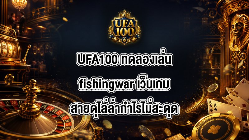 UFA100 ทดลองเล่นfishingwar
